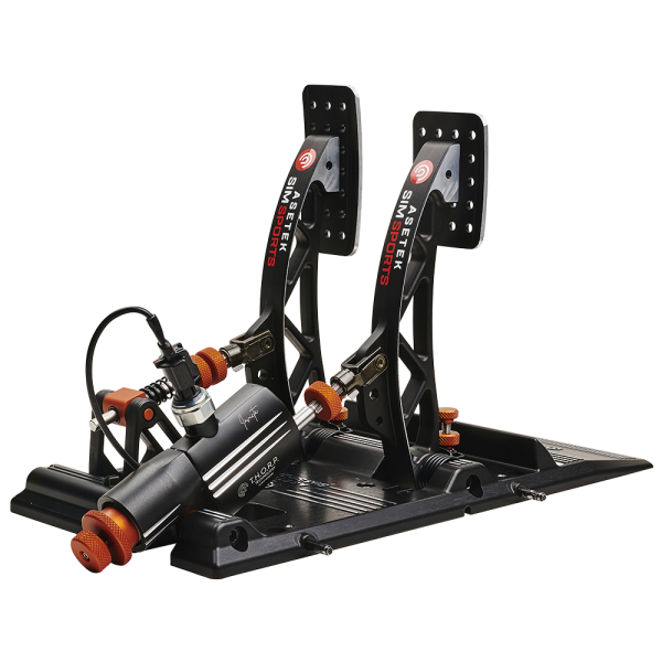 Asetek Invicta™ Sim Racing pedaalid piduri- ja gaasipedaalile