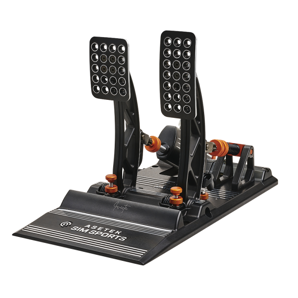 Asetek Invicta™ Sim Racing pedaalid piduri- ja gaasipedaalile