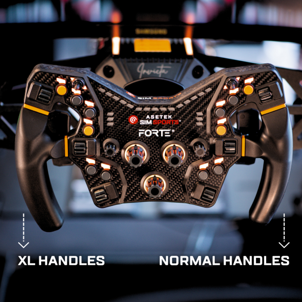 Asetek Formula XL käepidemed