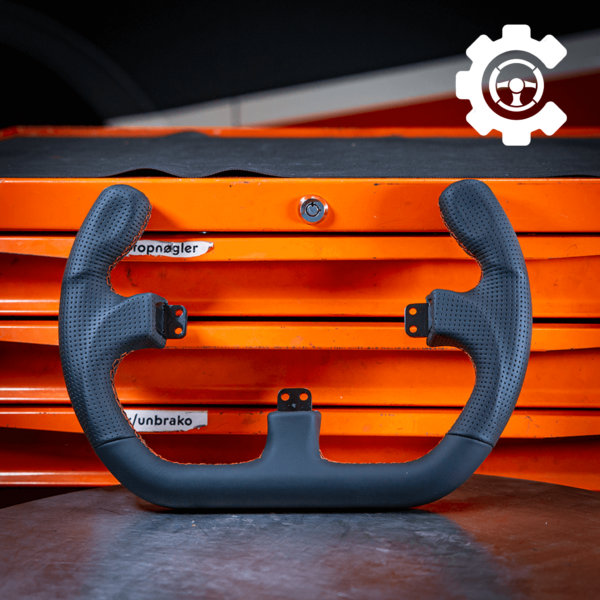 Asetek Open D must nahkvelg