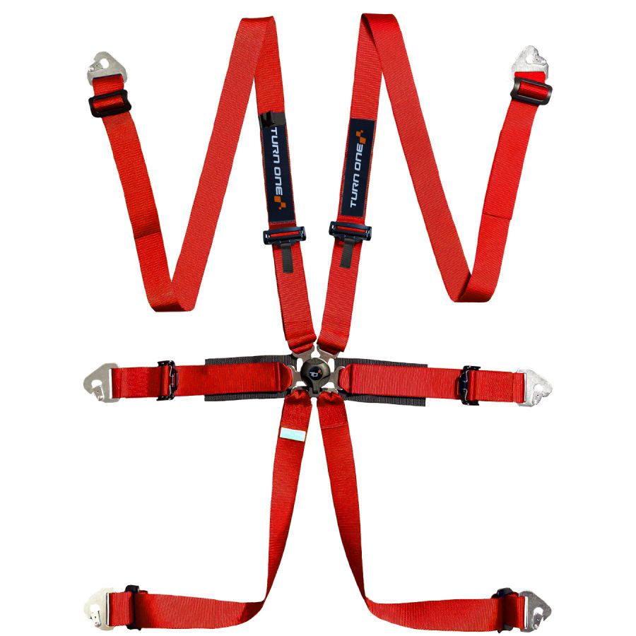 TURN ONE Star Light FIA 6 Point 2" Harness