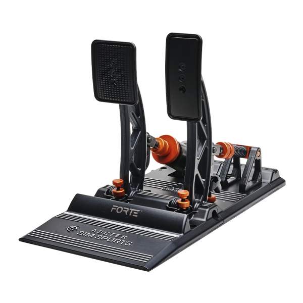 Asetek Forte® Sim Racing piduri- ja gaasipedaalid