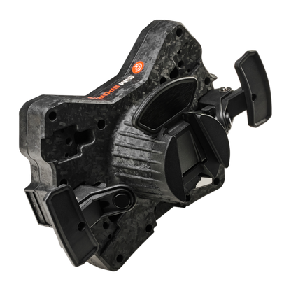 Asetek Forte® GT nööbikarp (must, alumiiniumnupud)