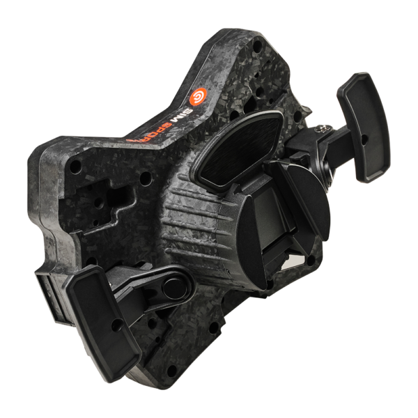 Asetek Forte® GT nööbikarp (must, alumiiniumnupud)