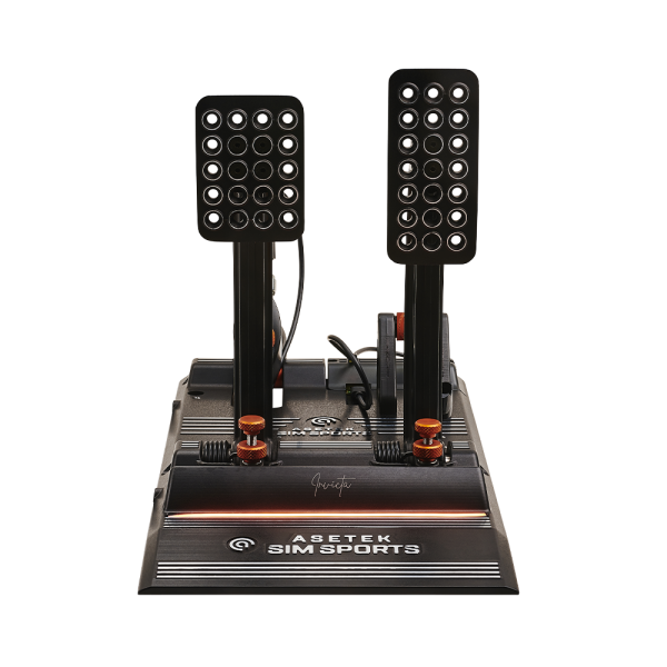 Asetek Invicta™ Sim Racing pedaalid piduri- ja gaasipedaalile