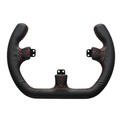 Asetek Open D must nahkvelg