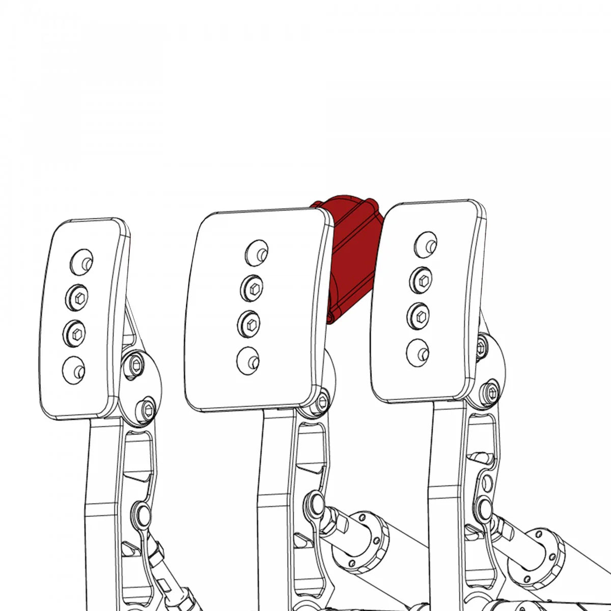 Simagic P1000 pedaalid