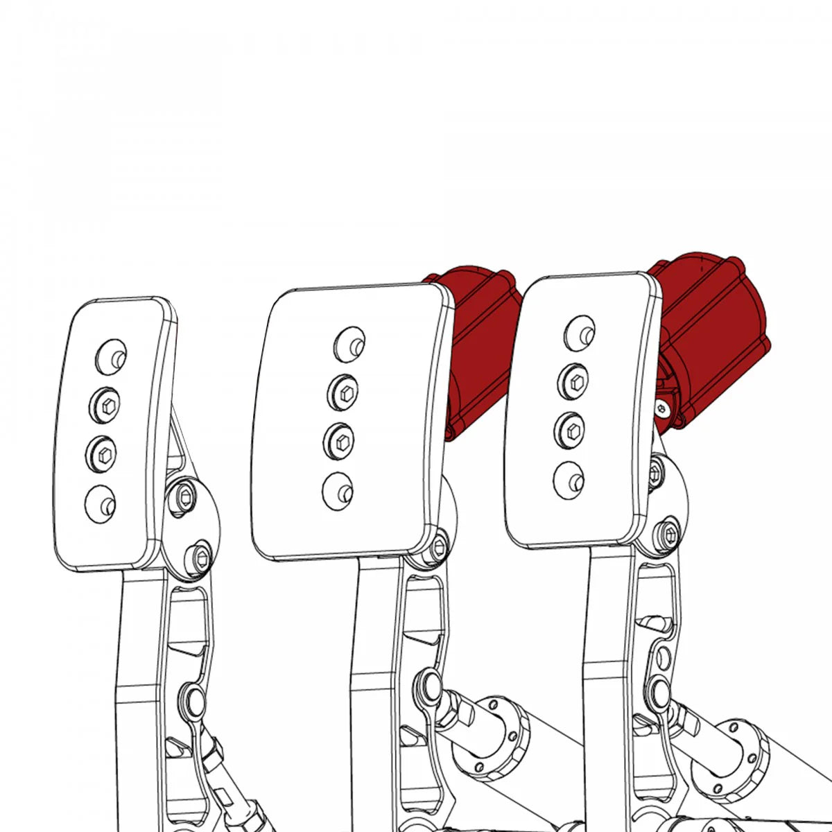 Simagic P1000 pedaalid