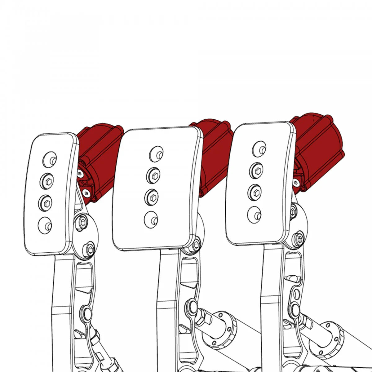 Simagic P1000 pedaalid