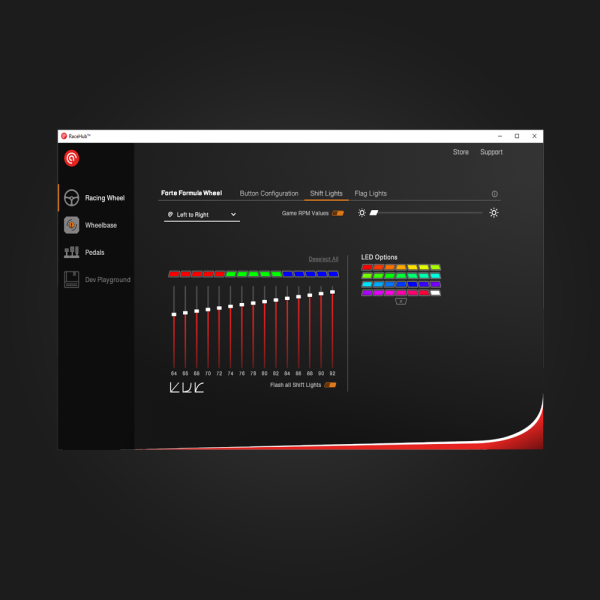 Asetek Forte® Formula rool (oranž)