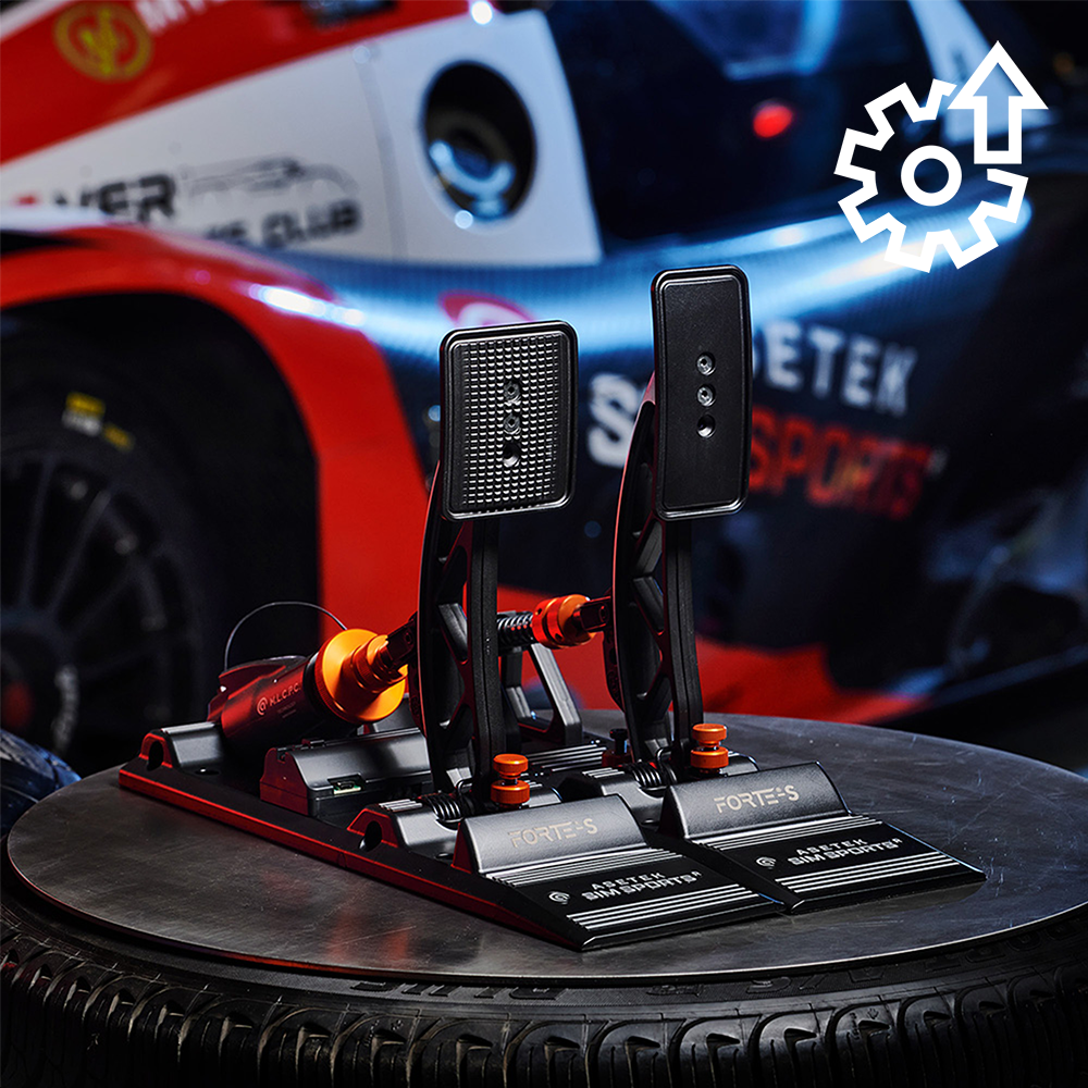 Asetek Forte® S-seeria piduri- ja gaasihoob