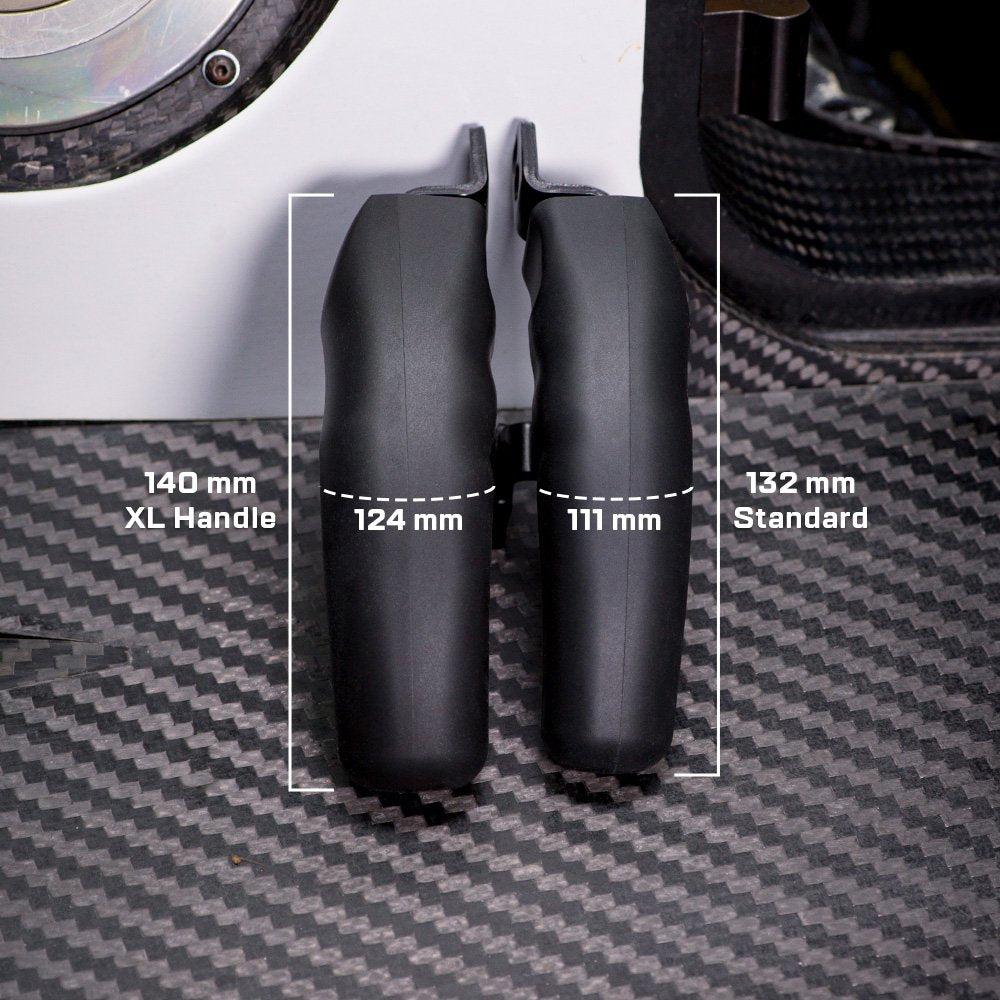 Asetek Formula XL käepidemed