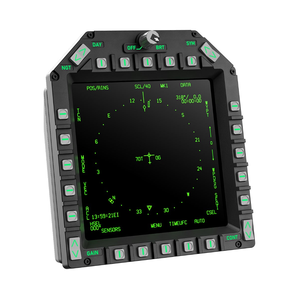 MOZA AMPCD Display Panel