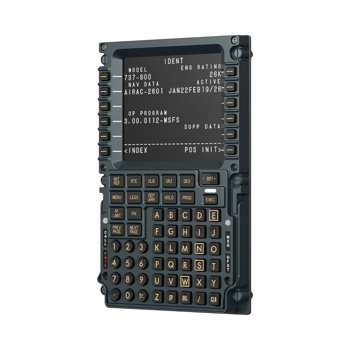 MOZA MB7F Flight Computer Display