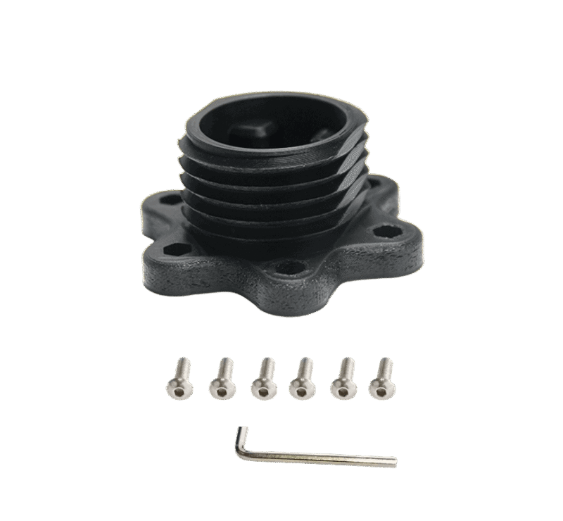 3d plastikinis Thrustmaster žaidimų vairų adapteris
